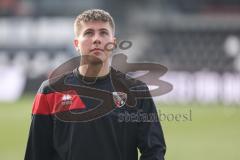 3. Liga; SC Verl - FC Ingolstadt 04; vor dem Spiel Gustav Christensen (24, FCI)