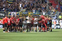 3.Liga - Saison 2022/2023 - FC Ingolstadt 04 -  1. FC Saarbrücken - Das Spiel ist aus - Foto: Meyer Jürgen