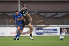 Bezirksliga - Saison 2025/26- TSV Gaimersheim - ASV Dachau - Philipp Stipic (Nr.6 - TSV Gaimersheim) - Mathias Cebulla blau Dachau - Foto: Meyer Jürgen