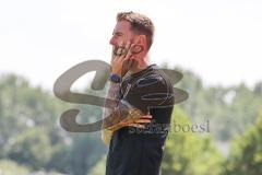 Testspiel - TSV Ingolstadt Nord - FC Augsburg II - Cheftrainer Tobias Strobl Augsburg - Foto: Jürgen Meyer