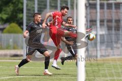 Bezirksliga - Saison 2024/25- TSV Gaimersheim - FC Fatih Ingolstadt - Nico von Swiontek Brzezinski (Nr.17 - TSV Gaimersheim) - XXXXX - Foto: Meyer Jürgen - Marko Miskovic rot Fatih - Nicolane Nechita (Nr.19 - TSV Gaimersheim) re
