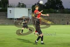 Bayernliga Süd - Saison 2022/2023 - FC Ingolstadt 04 - SV Erlbach - Krupa Jeroen (Nr.17 - Fc Ingolstadt 04 II) - Alexander Fischer schwarz Erlbach - Foto: Meyer Jürgen