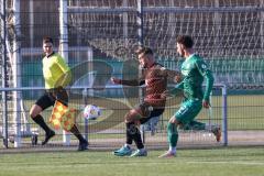 3. Liga; Testspiel; SpVgg Greuther Fürth - FC Ingolstadt 04 - Yannick Deichmann (20, FCI) Calhanoglu Kerim (21 SpVgg)