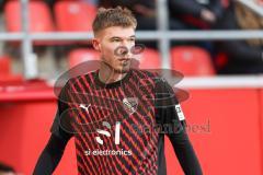 3. Liga; FC Ingolstadt 04 - 
SV Sandhausen; Ecke Benjamin Kanuric (8, FCI)