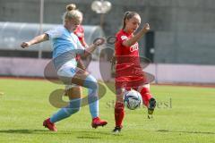 2. Frauen-Bundesliga - Saison 2021/2022 - FC Ingolstadt 04 - Bor. Bocholt - Mailbeck Alina (#8 FCI) - Ter Horst Jette blau Bocholt - Foto: Meyer Jürgen