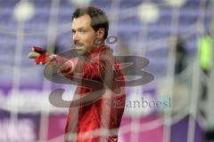 3. Liga; Erzgebirge Aue - FC Ingolstadt 04; Torwart Kai Eisele (25, FCI)