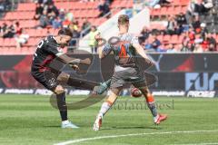 2.BL; FC Ingolstadt 04 - SC Paderborn 07; Tor Schuß Patrick Schmidt (32, FCI) van der Werff Jasper (4 SCP)