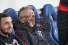 3. Liga - Saison 2025/26 - Waldhof Mannheim  -  FC Ingolstadt 04 - Geschäftsführer Sport und Kommunikation Dietmar Beiersdorfer (FC Ingolstadt 04) - XXXXX - Foto: Meyer Jürgen