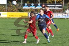 Kreisliga - Saison 2022/2023 - Türk.SV Ingolstadt - SV Menning - Melih Soysal rot Türk SV - Fabian Neumayer blau Menning - Foto: Meyer Jürgen