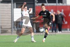 2. Bundesliga Frauen - Saison 2023/24 - FC Ingolstadt 04 Frauen - Borussia Mönchen Gladbach - Katharina Krist (Nr.14 - FCI) - XXXXX - Foto: Meyer Jürgen