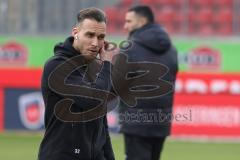 2.BL; 1. FC Heidenheim - FC Ingolstadt 04; Patrick Schmidt (32, FCI) vor dem Spiel