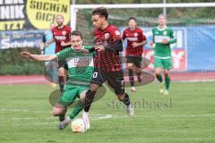 Toto-Pokal; VfB Eichstätt - FC Ingolstadt 04; Hawkins Jalen (20 FCI) Zweikampf Kampf um den Ball