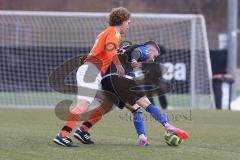 Schanzer Amateurcup 2026 - SV Haunwöhr - SC Irgertsheim - Benedikt Klotzbücher orange Irgertsheim - Patrick Mach blau Haunwöhr - Foto: Meyer Jürgen