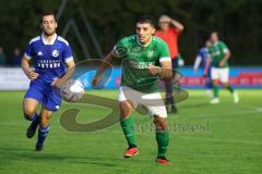 Kreisliga - Saison 2023/2024 - FC Gerolfing - TSV Ober/Unterhaunstadt - Anastasios Porfyriadis grün Gerolfing - Foto: Meyer Jürgen