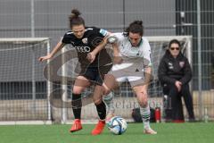 2. Bundesliga Frauen - Saison 2023/24 - FC Ingolstadt 04 Frauen - Borussia Mönchen Gladbach - Melike Pekel (Nr.38 - FCI) - Corres Carolin weiss Gladbach - Foto: Meyer Jürgen