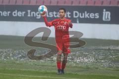 B - Junioren - Bayernliga - U17 - FC Ingolstadt 04 - 1. FC Nürnberg II -  Jackson Taysir rot FC Ingolstadt - Foto: Meyer Jürgen