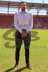 2. Fußball-Liga - Pressekonferenz - Vorstellung Cheftrainer Roberto Pätzold und Manager Profifußball Malte Metzelder - Saison 2021/2022 - FC Ingolstadt 04 - Manager Profifußball FCI Malte Metzelder - Foto: Meyer Jürgen