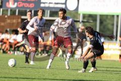 Toto Pokal; TSV Landsberg - FC Ingolstadt 04; Fredrik Carlsen (8, FCI) Yann Sturm (7, FCI)