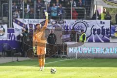 3. Liga; Erzgebirge Aue - FC Ingolstadt 04; Torwart Boevink Pelle (26 FCI)