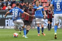 2.BL; FC Ingolstadt 04 - FC Hansa Rostock; Valmir Sulejmani (33, FCI) Schwede Tobias (38 Hansa) Bahn Bentley Baxter (8 Hansa) Rother Björn (6 Hansa)