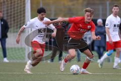 2023_10_28 - Bayernliga Nord - Saison 2023/24 - FC Ingolstadt 04 II - ASV Cham - Aurel Kuqanaj (Nr.20 - FCI U21) - XXXXX - Foto: Meyer Jürgen