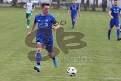 Kreisklasse - Saison 2024/25- TSV Großmehring - FC Geisenfeld - Johannes Brunnhuber blau Großmehring - XXXXX - Foto: Meyer Jürgen