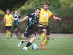 Bezirksliga - Saison 2026/27- TSV Gaimersheim - SE Freising - Luis Friedrich (Nr.6 - TSV Gaimersheim) - Felix Fischer gelb Freising - Foto: Meyer Jürgen