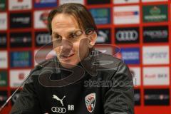 2.BL; FC Ingolstadt 04 - Training, neuer Cheftrainer Rüdiger Rehm, Pressekonferenz, Cheftrainer Rüdiger Rehm (FCI)