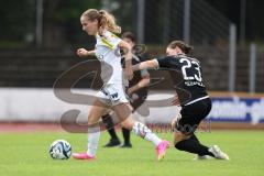 2. Fußball-Liga - Frauen - Saison 2023/2024 - Freundschaftsspiel - FC Ingolstadt 04 - SCR Altach - Yvonne Dengscherz schwarz FCI - Foto: Meyer Jürgen