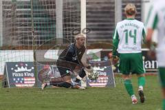 Landesliga - Saison 2025/26 - SV Manching - VFB Durach - Torwart Thomas Obermeier (Nr.1 - SV Manching) - XXXXX - Foto: Meyer Jürgen