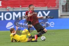 Relegation 1 - FC Ingolstadt 04 - VfL Osnabrück - Stefan Kutschke (30, FCI) Beermann Timo (33 VfL)