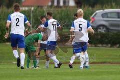 Bezirksliga - Saison 2023/2024 - TSV Gaimersheim - TSV Rohrbach  - Dr 0:1 Führungstreffer durch Johannes Forsthofer #7 weiss Rohrbach - jubel - Foto: Meyer Jürgen