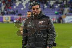 2. Fußball-Liga - Saison 2021/2022 - FC Erzgebirge Aue - Ingolstadt 04 - Manager Profifußball FCI Malte Metzelder - Foto: Meyer Jürgen