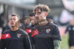 3. Liga; SC Verl - FC Ingolstadt 04; vor dem Spiel Elias Decker (3, FCI)