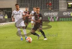 2.BL; SV Sandhausen - FC Ingolstadt 04 - Okoroji Chima (36 SVS) Christian Gebauer (22, FCI)