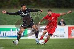 Kreisliga - Saison 2026/27- SV Zuchering - Türkisch SV Ingolstadt - Akif Abasikeles schwarz Türkisch - Ahmed Metinov Kyasimov rot Zuchering - Foto: Meyer Jürgen