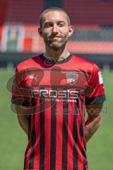 Rico Preißinger (6, FCI) ; FC Ingolstadt 04; 3.Liga, Porträttermin 2022/2023,