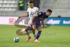 3. Liga; Erzgebirge Aue - FC Ingolstadt 04; Felix Keidel (43, FCI)