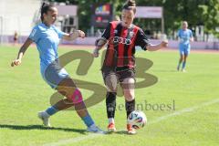 *** 2. Bundesliga Frauen - Saison 2025/26 - FC Ingolstadt 04 Frauen - Victoria Berlin - Lea Wolski (Nr.5 - FC Ingolstadt Frauen I) - Krist Katharina blau Berlin - Foto: Meyer Jürgen