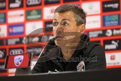 3. Liga; FC Ingolstadt 04 - 
VfB Oldenburg; Cheftrainer Michael Köllner (FCI) Pressekonferenz Interview