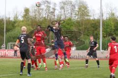 Bezirksliga - Saison 2025/26 - FC Fatih Ingolstadt - TSV Rohrbach - Atilla Demir rot Fatih - Daniel Wolf TW Fatih - Foto: Meyer Jürgen