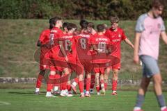 Kreisliga - Saison 2026/27 - SV Zuchering - VFB Eichstätt II - Der 1:1 Ausgleichstreffer durch Vincent Halbritter rot Zuchering - XXXXX - Foto: Meyer Jürgen