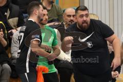 2024_1_6 - Saison 2023/24 - Lotto - Bayern Hallen Cup - Lindenkreuzhalle  - Halbfinale - TSV Gaimersheim - FC Fatih Ingolstadt -Fatih Topcu Trainer Fatih - - Foto: Meyer Jürgen