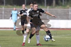 2. Fußball-Liga - Frauen - Saison 2023/2024 - FC Ingolstadt 04 - SV Meppen - Leonie Heim (Nr.9 - FCI Frauen) - Suzuki Chihiro weiss Meppen - Foto: Meyer Jürgen