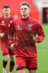 3. Liga; FC Ingolstadt 04 - TSV Havelse; vor dem Spiel Simon Lorenz (32, FCI)