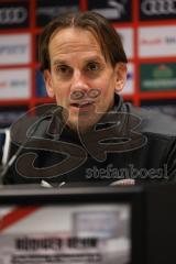 2.BL; FC Ingolstadt 04 - Training, neuer Cheftrainer Rüdiger Rehm, Pressekonferenz, Cheftrainer Rüdiger Rehm (FCI)