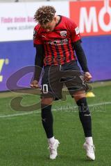 3.Liga - Saison 2022/2023 - FC Ingolstadt 04 -  SV Meppen - Der 3:1 Führungstreffer durch Jalen Hawkins (Nr.20 - FCI)  - jubel - Foto: Meyer Jürgen