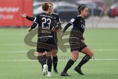 2024_2_10 - 2. Bundesliga Frauen - Saison 2023/24 - Freundschaftsspiel - FC Ingolstadt 04 Frauen - Schwaben Augsburg - Der 0:1 Führungstreffer durch - Yvonne Dengscherz (Nr.23 - FC Ingolstadt Frauen) - jubel -  - XXXXX - Foto: Meyer Jürgen