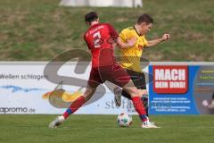 Kreisklasse - Saison 2023/24 -  SV Zuchering - TSV Lichtenau - Henrik Radtke rot Zuchering - Yannick Stibbe
rot Zuchering - Boris Manko gelb Lichtenau -  Foto: Meyer Jürgen