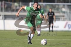 Kreisliga - Saison 2023/2024 - FC Gerolfing - Türk SV Ingolstadt - Niklas Nissl grün Gerolfing - Foto: Meyer Jürgen